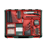 METABO BS 18 Set Akumulátorový vrtací šroubovák 602207710