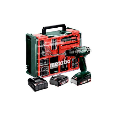 METABO BS 18 Set Akumulátorový vrtací šroubovák 602207710