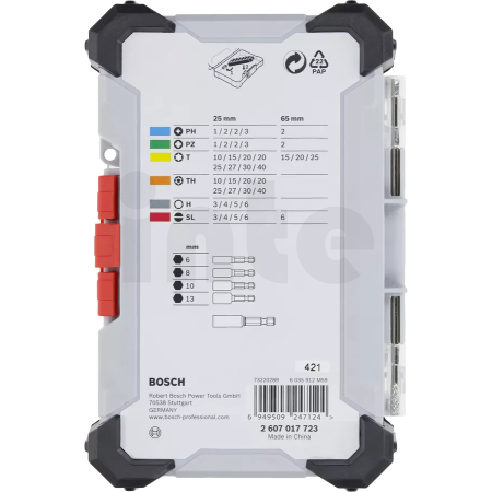 BOSCH Sada šroubovacích bitů Extra Hard, 43 ks 2607017723