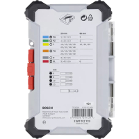 BOSCH Sada šroubovacích bitů Extra Hard, 43 ks 2607017723