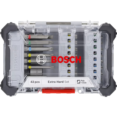 BOSCH Sada šroubovacích bitů Extra Hard, 43 ks 2607017723
