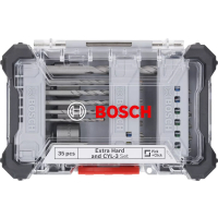 BOSCH Sada šroubovacích bitů Extra Hard a vrtáků CYL-3, 35 ks 2607017728