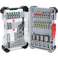 BOSCH Sada šroubovacích bitů Extra Hard a vrtáků do dřeva PRO Wood, 35 ks 2607017725
