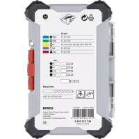 BOSCH Sada šroubovacích bitů Extra Hard a vrtáků Metal HSS, 35 ks 2607017729