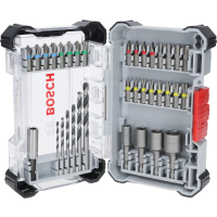 BOSCH Sada šroubovacích bitů Extra Hard a vrtáků Metal HSS, 35 ks 2607017729