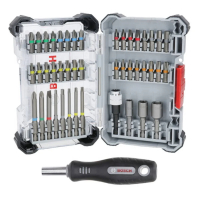 BOSCH 44+1dílná sada šroubovacích bitů Extra Hard 2607017732