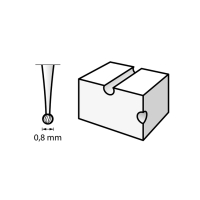DREMEL (105) Gravírovací fréza 0,8 mm 26150105JA