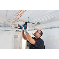 BOSCH GSB 18V-65 Akumulátorový příklepový vrtací šroubovák, 2x 2.0Ah, L-Case 06019N3100