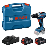 BOSCH GSR 18V-65 Aku vrtací šroubovák, 2× GBA 4.0Ah, L-case 06019N3231