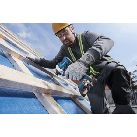 BOSCH GDR 18V-215 Aku rázový utahovák, 2x GBA 4.0Ah, L-BOXX 06019N2002
