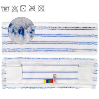 SPRINTUS - Premium PRO Kapsový mop z mikrovlákna 50 cm, bílá /modrá 301362