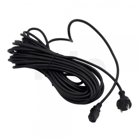 SPRINTUS - Napájecí kabel, 15 m, černý, oboustranný. zásuvný 111159
