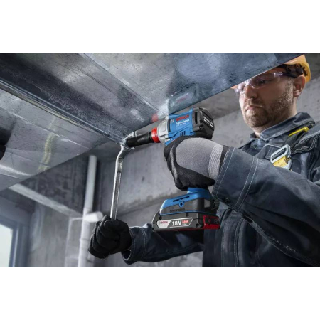 BOSCH GDX 18V-285 Aku rázový utahovák, 2x GBA 4.0Ah, L-BOXX 06019N2102
