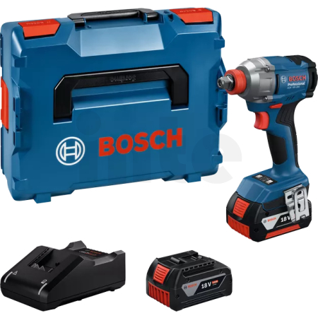 BOSCH GDX 18V-285 Aku rázový utahovák, 2x GBA 4.0Ah, L-BOXX 06019N2102