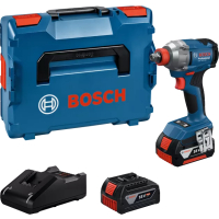 BOSCH GDX 18V-285 Aku rázový utahovák, 2x GBA 4.0Ah, L-BOXX 06019N2102