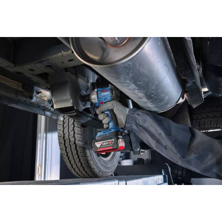 BOSCH GDS 18V-350 Aku rázový utahovák, 2x GBA 4.0Ah, L-Case 06019M5021
