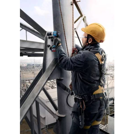 BOSCH GDS 18V-350 Aku rázový utahovák, 2x GBA 4.0Ah, L-Case 06019M5021