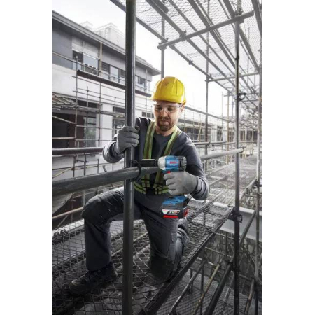 BOSCH GDS 18V-350 Aku rázový utahovák, 2x GBA 4.0Ah, L-Case 06019M5021