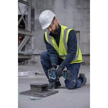 BOSCH GDS 18V-750 C Aku rázový utahovák, 2 x 18V 2x8,0Ah, Bluetooth 06019L9002