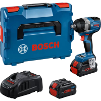 BOSCH GDS 18V-750 C Aku rázový utahovák, 2 x 18V 2x8,0Ah, Bluetooth 06019L9002