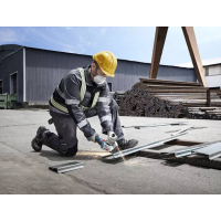 BOSCH Akumulátorová úhlová bruska GWS 18V-8, 125 mm, 2x GBA 4.0Ah, L-BOXX 06019N9002