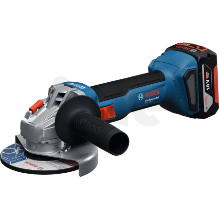 BOSCH Akumulátorová úhlová bruska GWS 18V-8, 125 mm, 2x GBA 5.0Ah, L-BOXX 06019N9003
