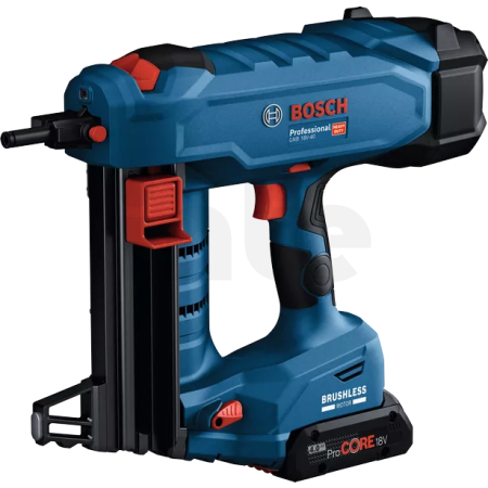 BOSCH Akumulátorová hřebíkovačka do betonu GNB 18V-40, 2x 4,0Ah, 06019L7005