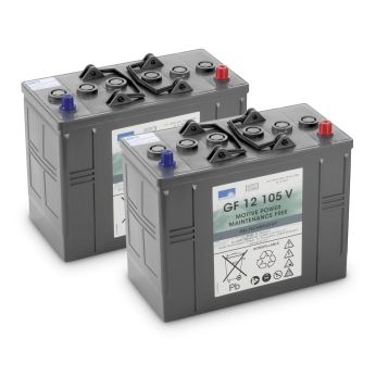 Sada baterií 24 V 105 Ah, bezúdržbové GF10512V