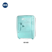 Tork utěrky do vodotěsného zásobníku, 1vrs, modré, W6, 6 rolí x 250 m, 130008