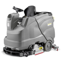 Podlahový mycí stroj s odsáváním KÄRCHER B 150 R Bp + R85 1.246-152.0
