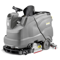 Podlahový mycí stroj s odsáváním KÄRCHER B 150 R Bc + R85 1.246-155.0
