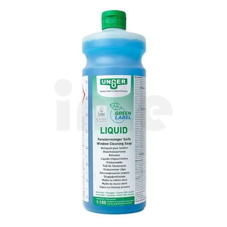 UNGER - Green Label Liquid 1l, přípravek na na čištění skla GTL10