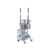 VILEDA - CE vozík pro předmáčení (s plastovými boxy), 55x12,5x21,4 - 1 ks, 143775