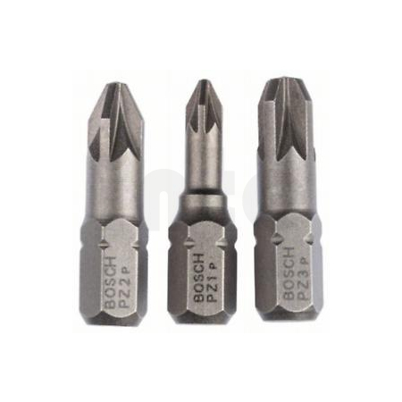 BOSCH 3dílná sada šroubovacích bitů Extra Hard  2607001753