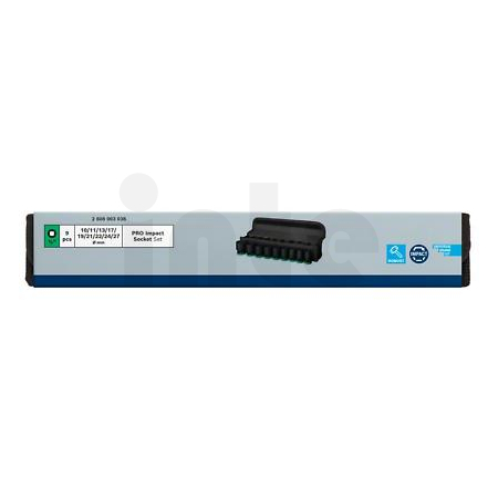 BOSCH Sada PRO Impact Socket Set, ½″, standardní, 9 ks  2608003038