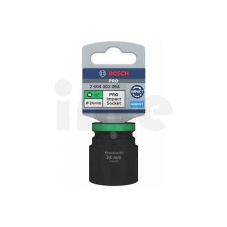 BOSCH PRO Impact Socket, ½″, 24 mm, standardní  2608003054