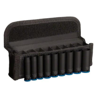 BOSCH Sada PRO Impact Socket Set, ¼″, prodloužené, 9 ks  2608003035