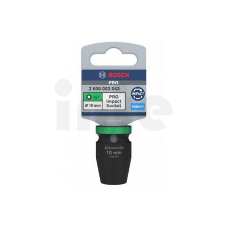 BOSCH PRO Impact Socket, ½″, 10 mm, standardní  2608003043