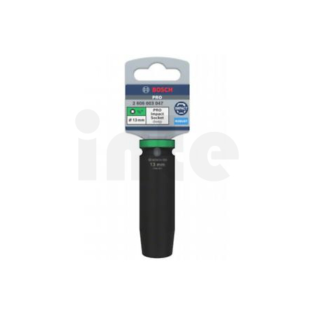 BOSCH PRO Impact Socket, ½″, 13 mm, hluboké  2608003047