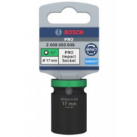 BOSCH PRO Impact Socket, ½″, 17 mm, standardní  2608003048
