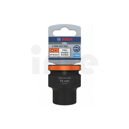 BOSCH PRO Impact Socket, ¾″, 19 mm, standardní  2608003058