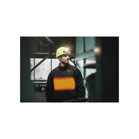 MILWAUKEE M12 HJBL6-0 (XXXL) HEXON Vyhřívaná bunda černá 4932493824