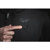 MILWAUKEE M12 HPVBL3-0 (XL) HEXON Vyhřívaná vesta černá 4932493845