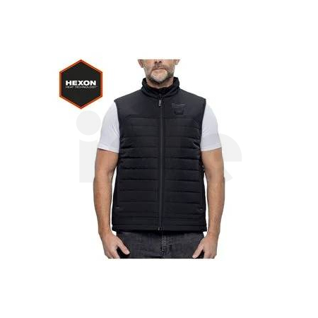 MILWAUKEE M12 HPVBL3-0 (XL) HEXON Vyhřívaná vesta černá 4932493845