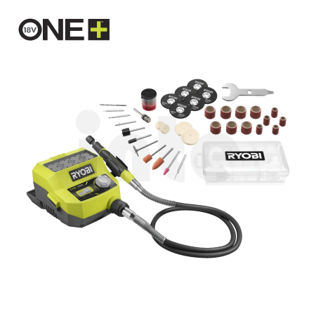 RYOBI RRTS18 18V ONE+ Akumulátorová minibruska + 35ks příslušenství 5133005637