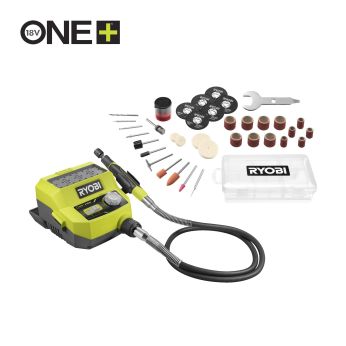 RYOBI RRTS18 18V ONE+ Akumulátorová minibruska + 35ks příslušenství 5133005637