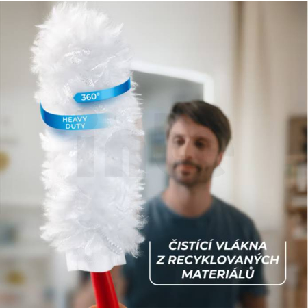 Vileda Flex&Catch prachovka s krátkou rukojetí 179432