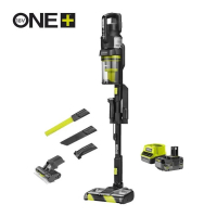 RYOBI RASV18BL-1X40GL 18V ONE+ bezuhlíkový tyčový vysavač s technologií proti namotávání vlasů (1 x 4,0 Ah) 5133006977
