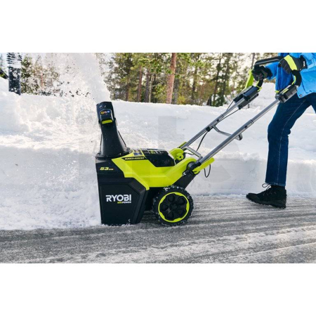 RYOBI RY36STX53B-160 MAX POWER Bezuhlíková sněhová fréza, šířka záběru 53cm (1x6.0Ah) 5133006816