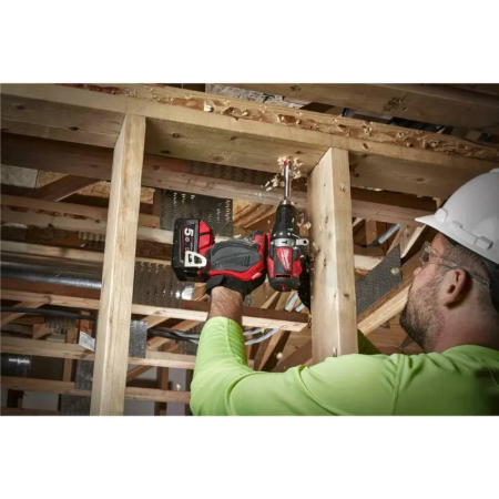 MILWAUKEE  M18 BLPD2-501B Aku příklepová vrtačka, 1 x M18 B5 + M12-18 C + taška, 4933500775